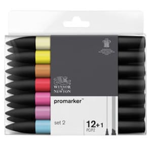 Promarker Softa färger Fine/Broad
