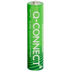 Batterien Q-CONNECT Super Alkaline, 1,5 V, 4 St, AAA/Micro