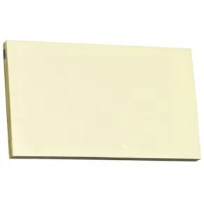 Notes STANDARD 76x127mm gul 100bl