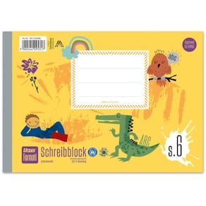 Übungsblock URSUS Formati, A5 quer, 48 Blatt, liniert S6