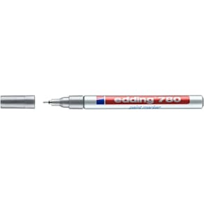 Lackmarker edding 780, 0,8 mm, silber
