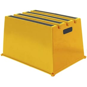 Kundekurv Twinco gul 375x527x307 mm, palle 100 stk