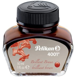 Tinte Pelikan 4001, 30 ml, brillant-braun