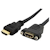 StarTech.com 3ft HDMI Female to Male Adapter, 4K High Speed