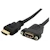 StarTech.com 3ft HDMI Female to Male Adapter, 4K High Speed