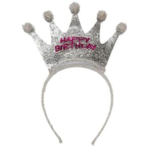 Diadem JOKER happy birthday krone