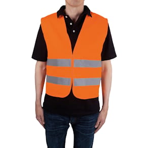 Warnweste universal EN ISO 20471, orange, Unisize