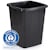 Afvalbak Durable Durabin, 90 liter, zwart
