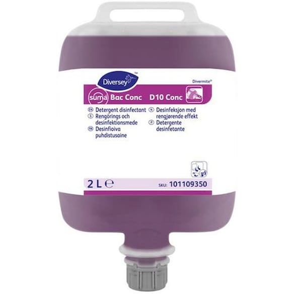 Desinfeksjon SUMA Bac Conc D10 2L 3st