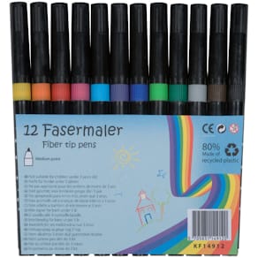 Faserschreiberetui Q-CONNECT KF14912, 12 St., sortiert