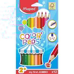 Buntstifte Maped Color'Peps Jumbo, 12 St.