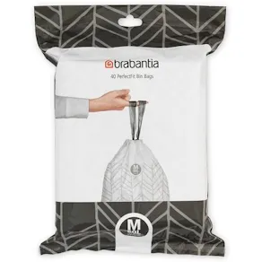 Insatspåse M BRABANTIA 60L vit 40/fp