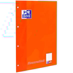 Notizblock Oxford Klausur A4, liniert, 50 Blatt