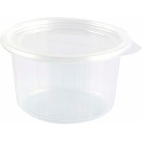 Plastbakke Duni Fixpack rund, Ø112 H61 mm, PP, klar, 700 stk