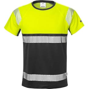 T-shirt varsel FRISTADS 7518 gul kl1 M