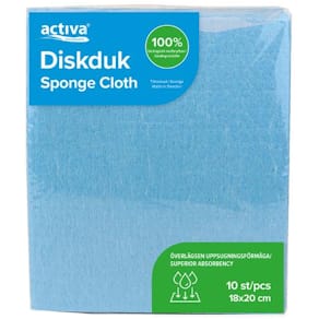 Diskduk ACTIVA blå 10/fp