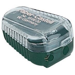 Minenspitzer Faber-Castell TK, grün, Keilform, Kunststoff