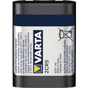 Batteri VARTA Lithium 2CR5 6V, til kameraer