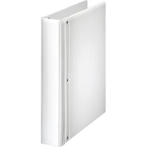 Gaffelpärm PP med ficka A4 56mm vit