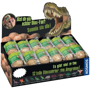 Ausgrabungsset KOSMOS Dino-Eier, 12-fach sortiert