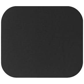 Musemåtte Fellowes sort, skridsikker base, 6 stk