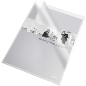 Plastlommer Esselte A4, 105 my, præget PP, Copy-Safe, 10 stk