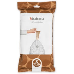 Insatspåse X BRABANTIA 10-12L vit 40/fp