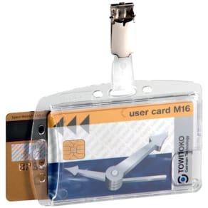 Ausweishalter Durable, 54 x 85 mm, transparent