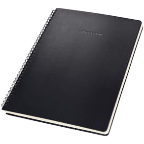 Collegeblock CONCEPTUM, ca. A4, liniert, schwarz