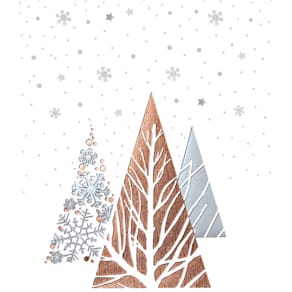 Weihnachtsbillett, ohne Text