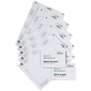 Einsteckschild Durable DOOR SIGN REFILL, weiß