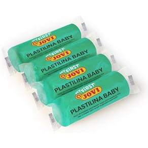 Modellera PLASTILINA Baby 18x38g grön