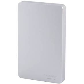 Externe Festplatte Q-Connect, USB 3.0, 2 TB, silber