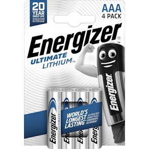 Energizer Ultimate Lithium AAA (4-pack)