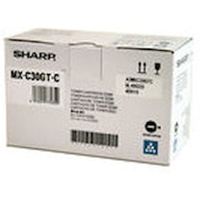 Lasertoner Sharp MX-C250F/-C300W, cyan