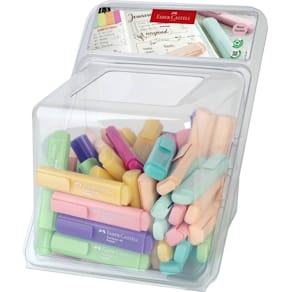 Textmarker Faber-Castell Textliner 46 Superfluo Pastell, sortiert