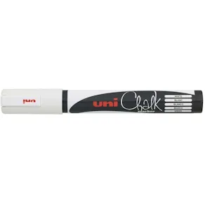 Vattenbaserad CHALK MARKER PWE-5M vit