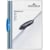Klemmap Durable Swingclip, transparant blauw