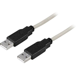 Kabel DELTACO USB 2.0 A-A 3m grå/svart