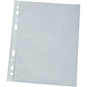 Prospekthülle Q-CONNECT, A4, 100 St, 100 µm, glasklar