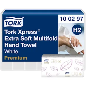 Pappershandduk TORK Xpress Premium H2, extra soft, 2100/FP
