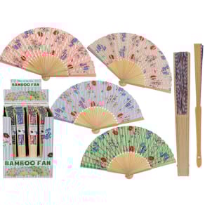 Fächer Out of the Blue Oriental Flower, sortiert