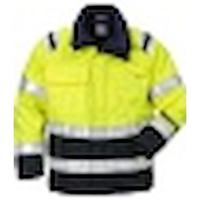 Flam Vinterjacka Varsel Gul/Marin 3XL