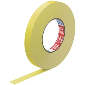 Gewebeband tesa, 19 mm x 50 m, gelb