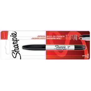 Merkepenn SHARPIE Twin Tip EF+F sort