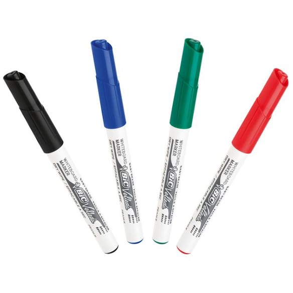 Whiteboardpenn BIC Velleda 1741 ass (4) 6frp