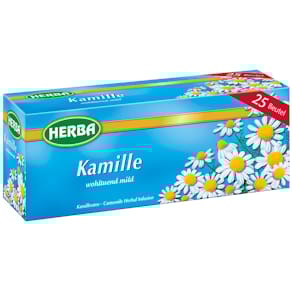Tee HERBA Kamille, 25 Beutel à 1,25g