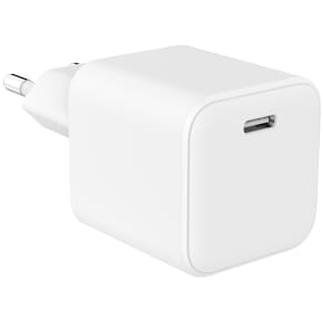 Laddare 220V 1xUSB-C PD/PPS 45W GaN vit