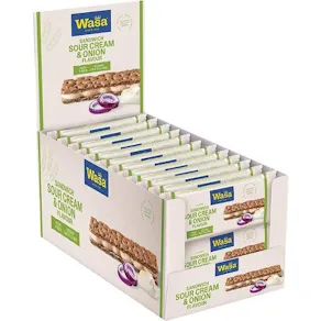 Knäckebröd WASA Gräddfil och lök 33g