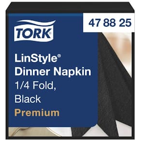 Servett TORK LinStyle Middag svart 50/fp